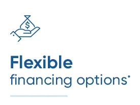 Flexible financing options